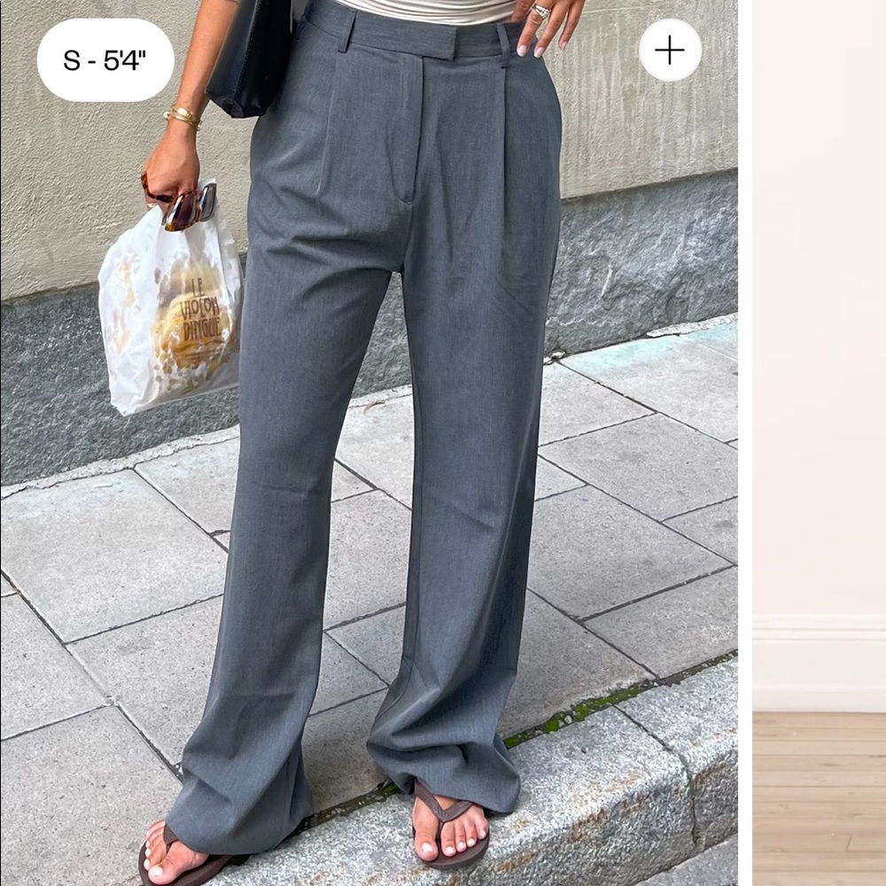 DJERF AVENUE GREY FAVORITE PANTS